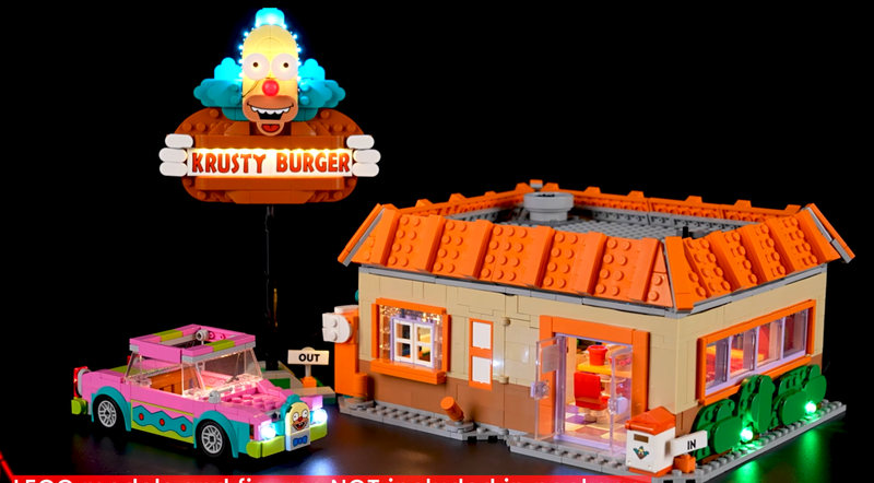 Light Kit For The Simpsons: Krusty Burger #10352