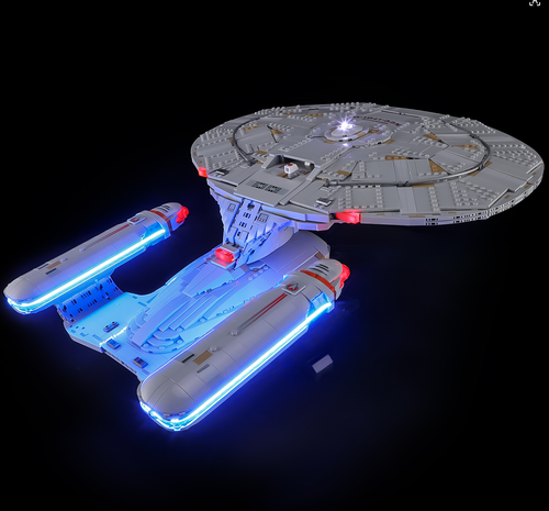 Light Kit For The Star Trek: U.S.S. Enterprise NCC-1701-D #10356