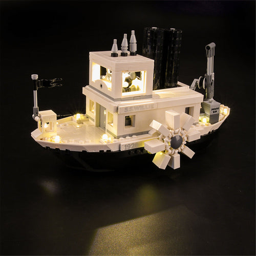 LED Light Kit for Steamboat Willie #21317