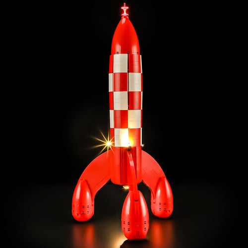 Light Kit For The Tintin Moon Rocket #21367