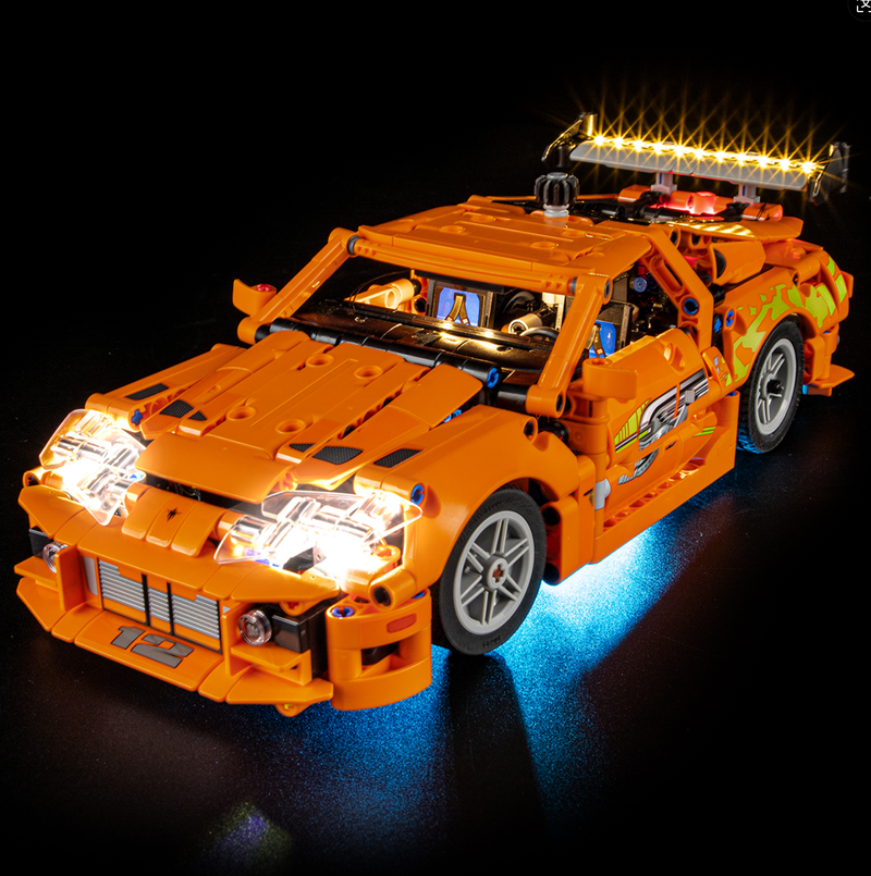 Light Kit For The Fast and Furious Toyota Supra MK4 #42204