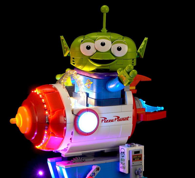 Light Kit For The Alien with Pizza Planet Rocket Ride #43307