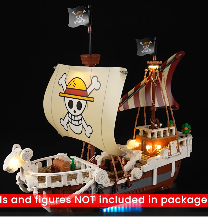 Light Kit For The Going Merry Pirate Ship #75639