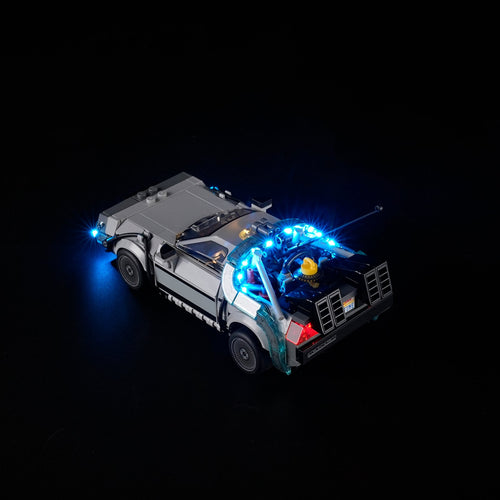 LED Light Kit for Time Machine from Back to the Future #77256