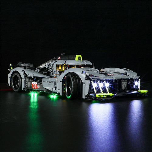 Light Kit For The PEUGEOT 9X8 24H Le Mans Hybrid Hypercar #42156