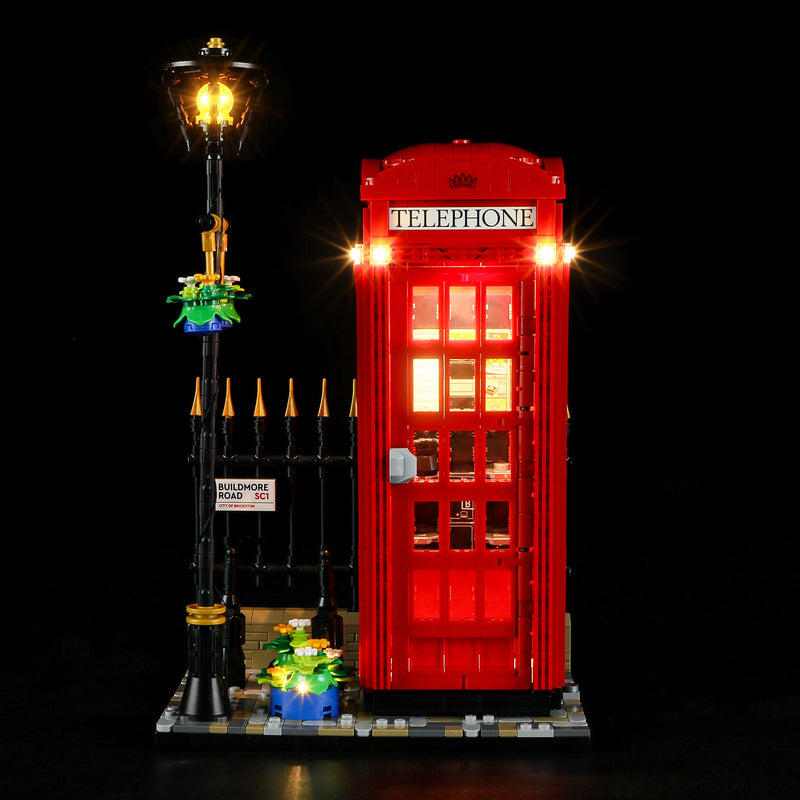 Light Kit For The Red London Telephone Box #21347