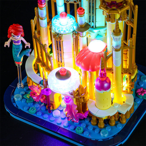 Light Kit For The Disney Ariel's Miniature Castle #40708
