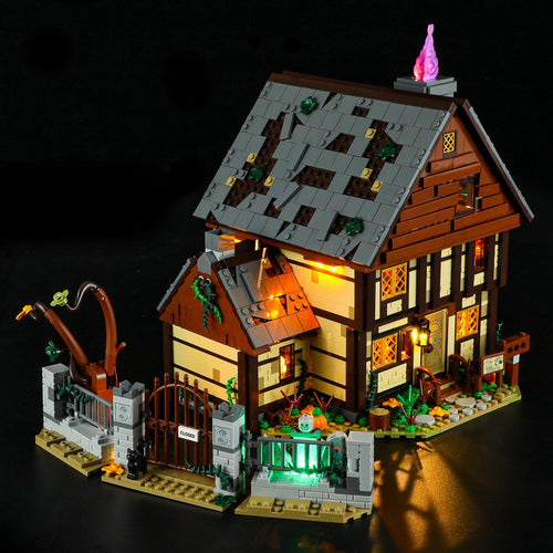 Light Kit For The Disney Hocus Pocus: The Sanderson Sisters' Cottage #21341
