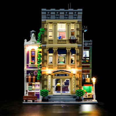 Light Kit For The Police Station #10278