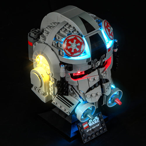 Light Kit For The AT-AT Driver Helmet #75429