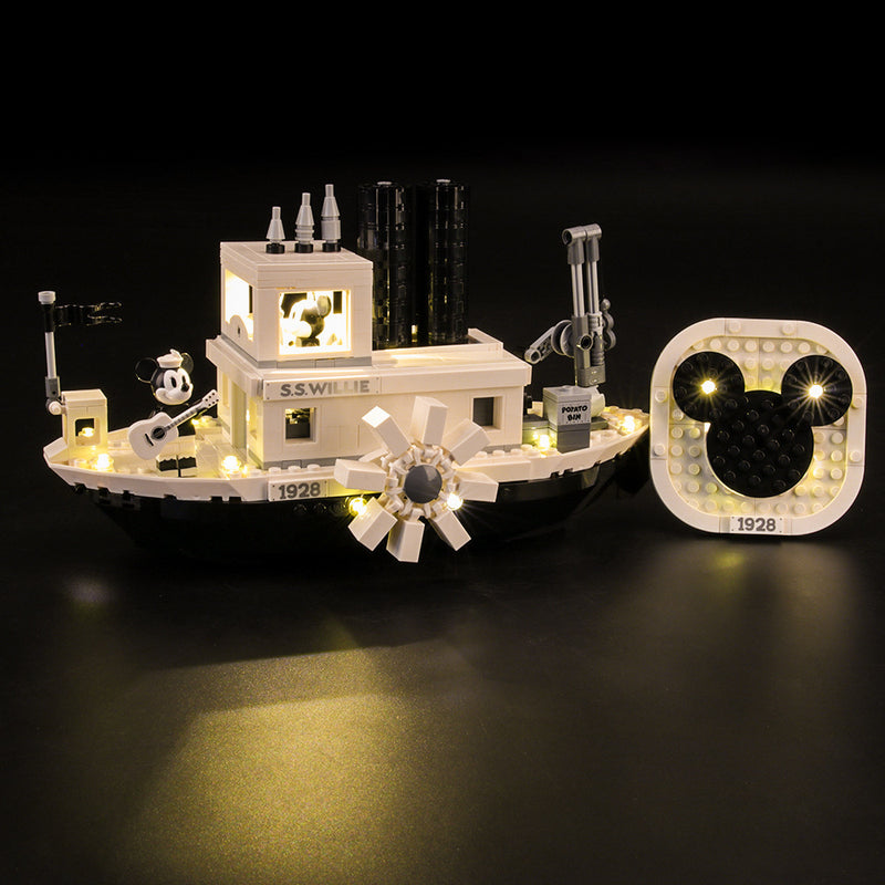 Light Kit For The Steamboat Willie #21317