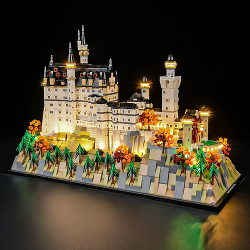 Light Kit For The Neuschwanstein Castle #21063