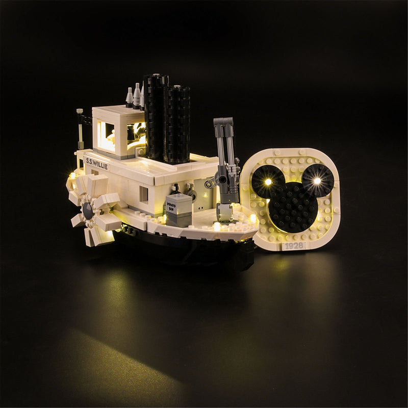 LED Light Kit for Steamboat Willie #21317