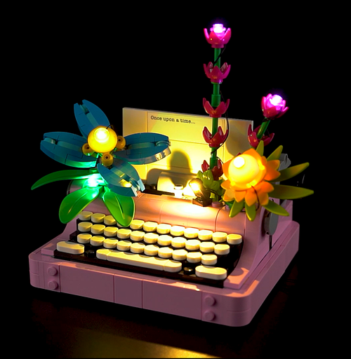 Light Kit For The Typewriter with Flowers #31169