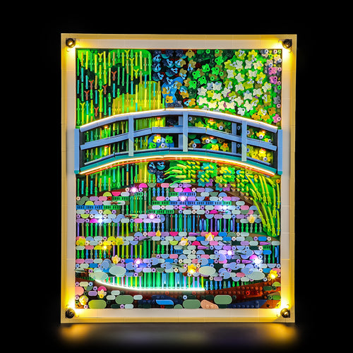 Light Kit For The Claude Monet - Bridge over a Pond of Water Lilies #31220