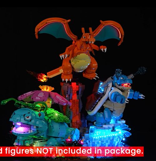 Light Kit For The Venusaur, Charizard and Blastoise #72153