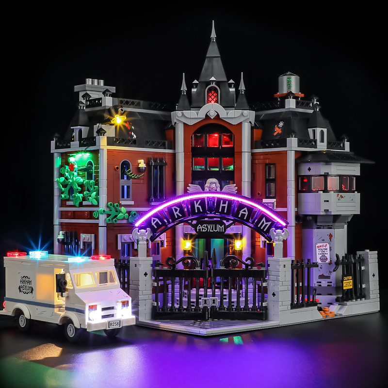 Light Kit For The Arkham Asylum #76300