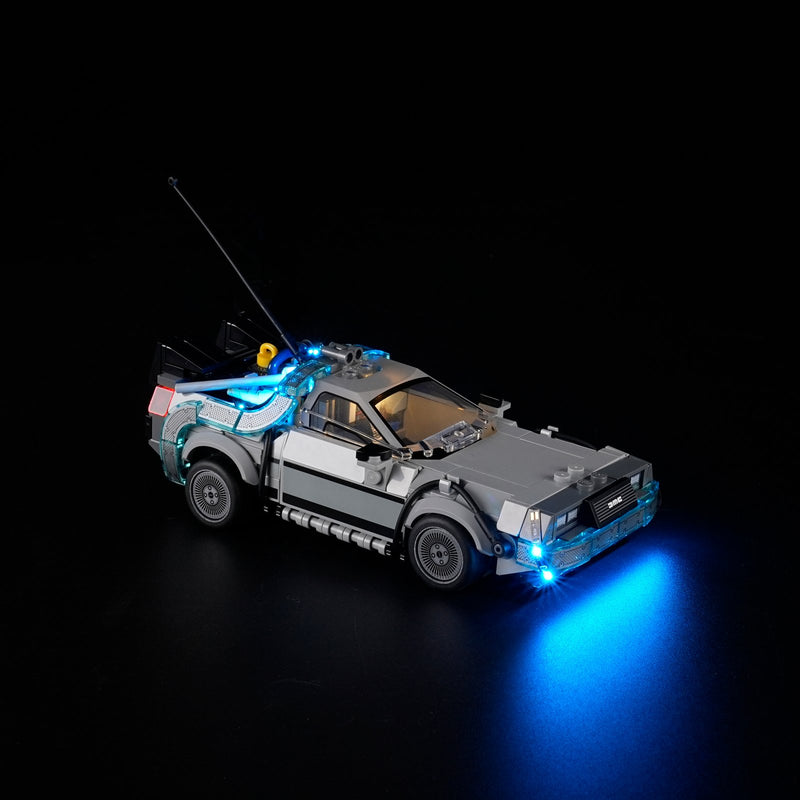LED Light Kit for Time Machine from Back to the Future #77256