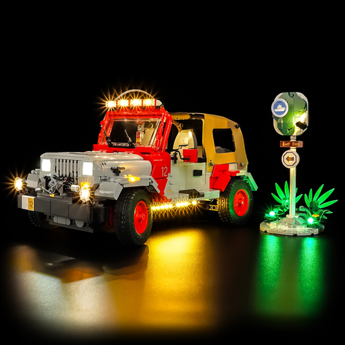 Light Kit For The Jurassic Park Jeep Wrangler #77984