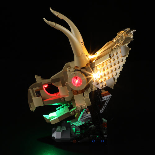 Light Kit For The Dinosaur Fossils: Triceratops Skull 76969