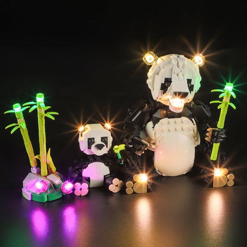 Light Kit For The Wild Animals: Panda Family #31165