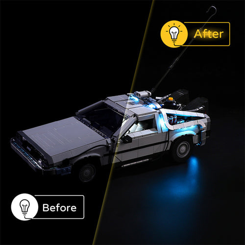 Light Kit For The  Back to the Future Time Machine #10300