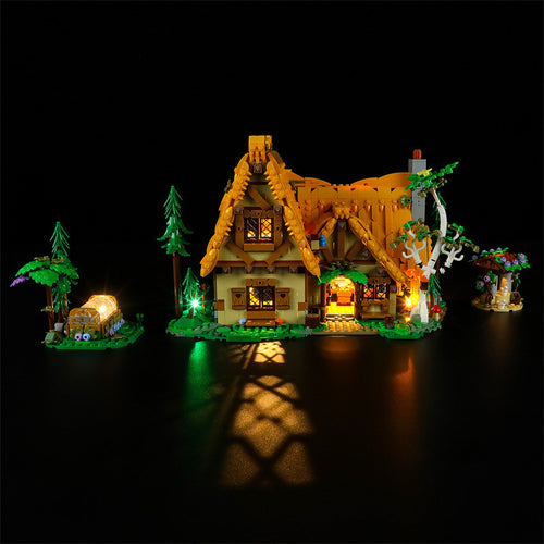Light Kit For The Snow White and the Seven Dwarfs' Cottage #43242