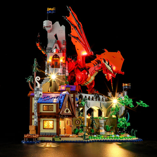 Light Kit For The Dungeons Dragons: Red Dragon's Tale #21348