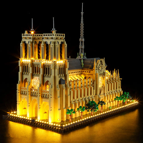 Light Kit For The Notre Dame de Paris # 21061