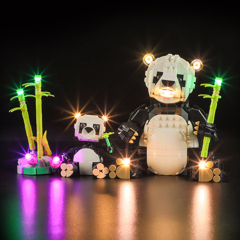 Light Kit For The Wild Animals: Panda Family #31165
