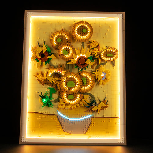 Light Kit For The Vincent van Gogh – Sunflowers #31215