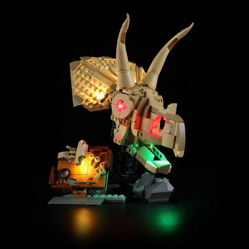 Light Kit For The Dinosaur Fossils: Triceratops Skull 76969