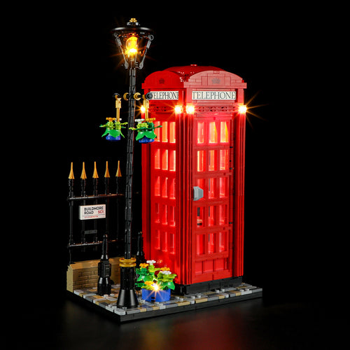 Light Kit For The  Red London Telephone Box #21347